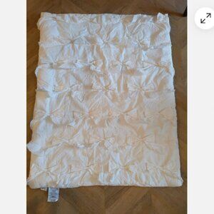 Pottery Barn X LoveShackFancy Sweet Dreams Ruffled Bow Baby Quilt